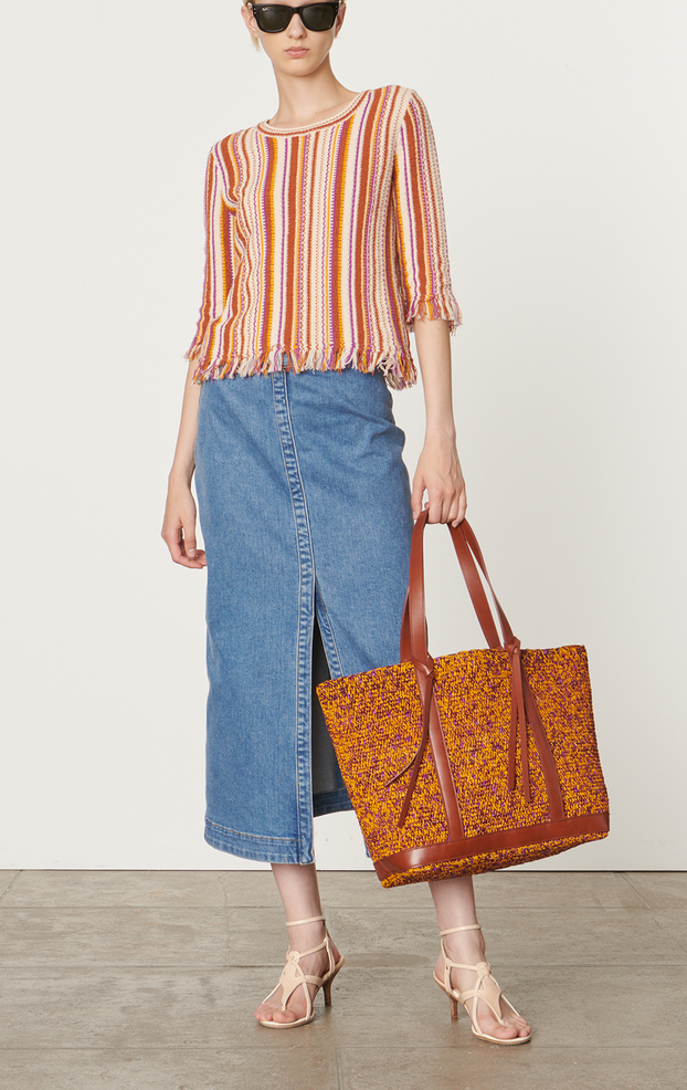 Amira knit top creme multi