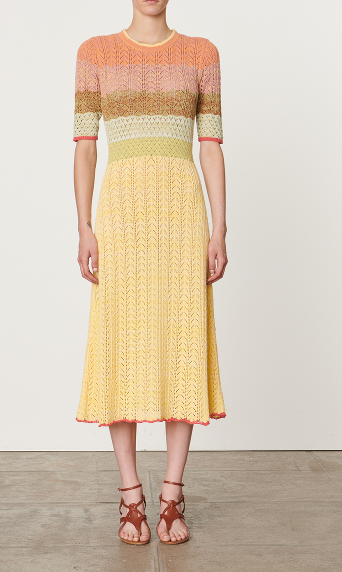 Coronille dress in multi