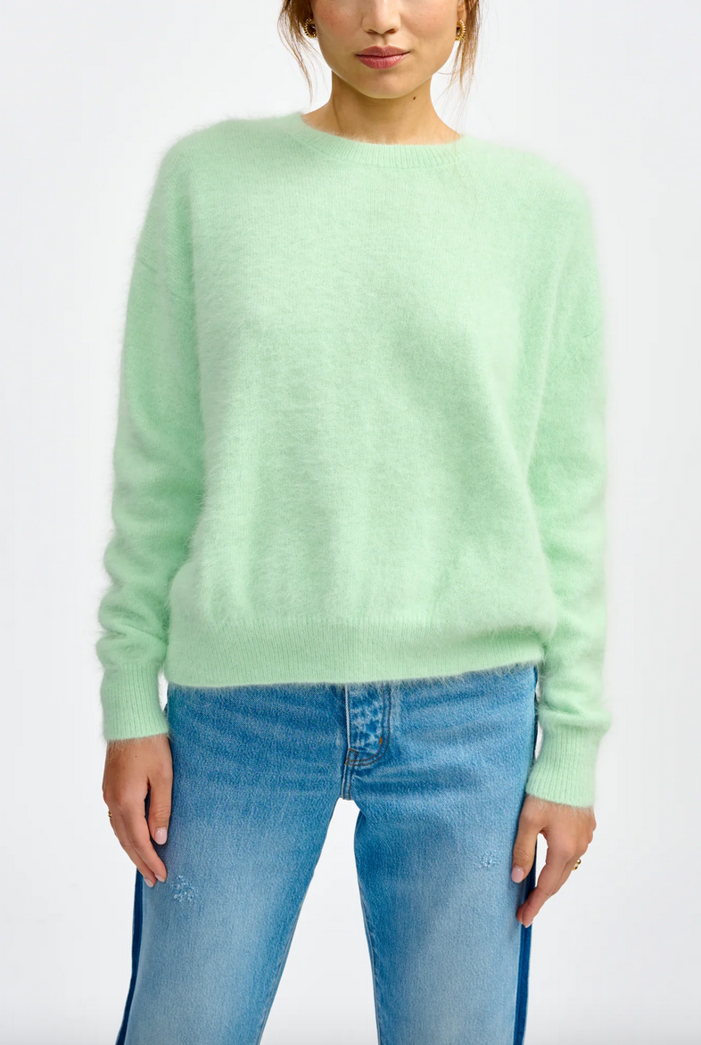 Datus sweater mist green
