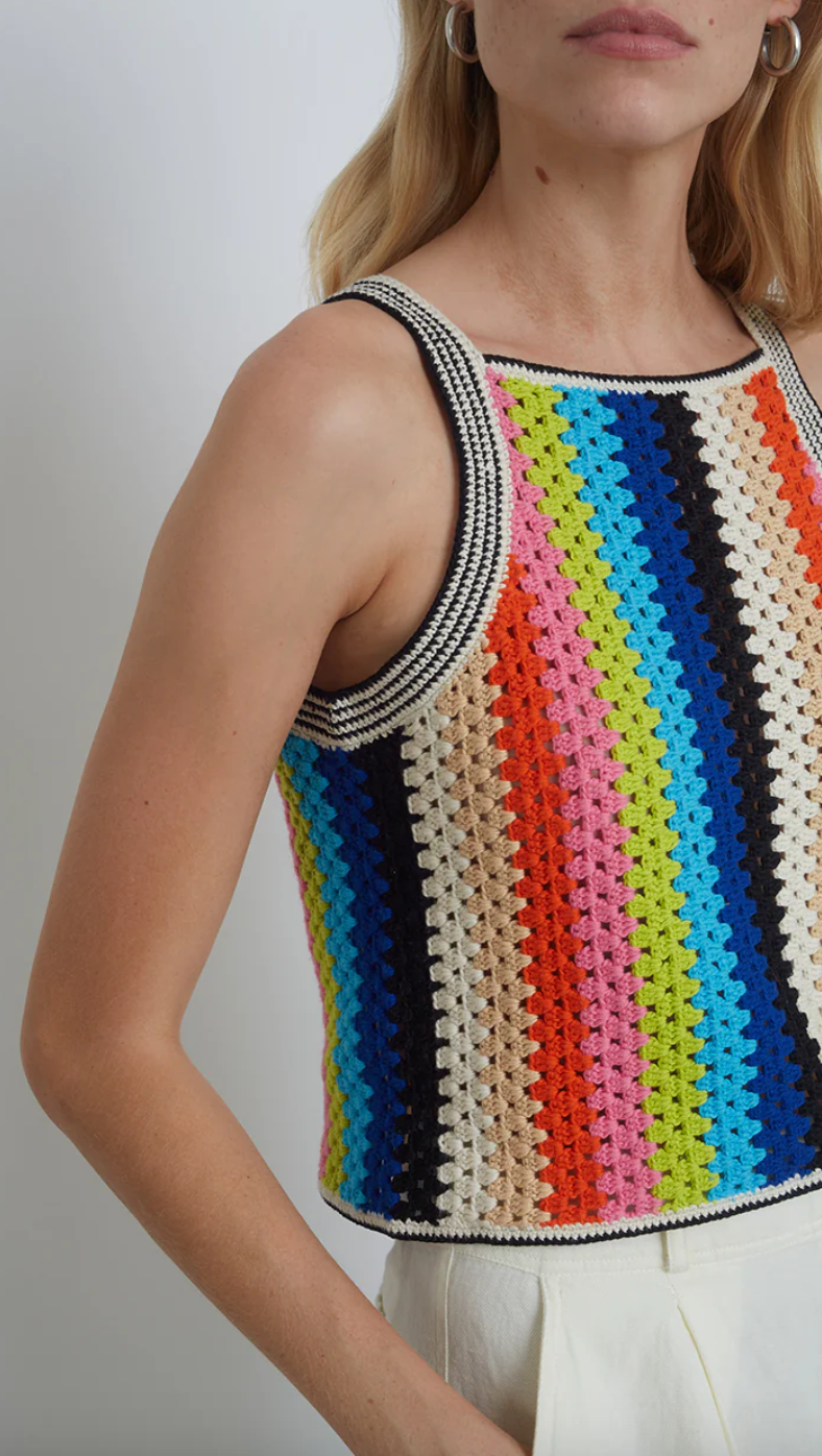 kerry crochet tank
