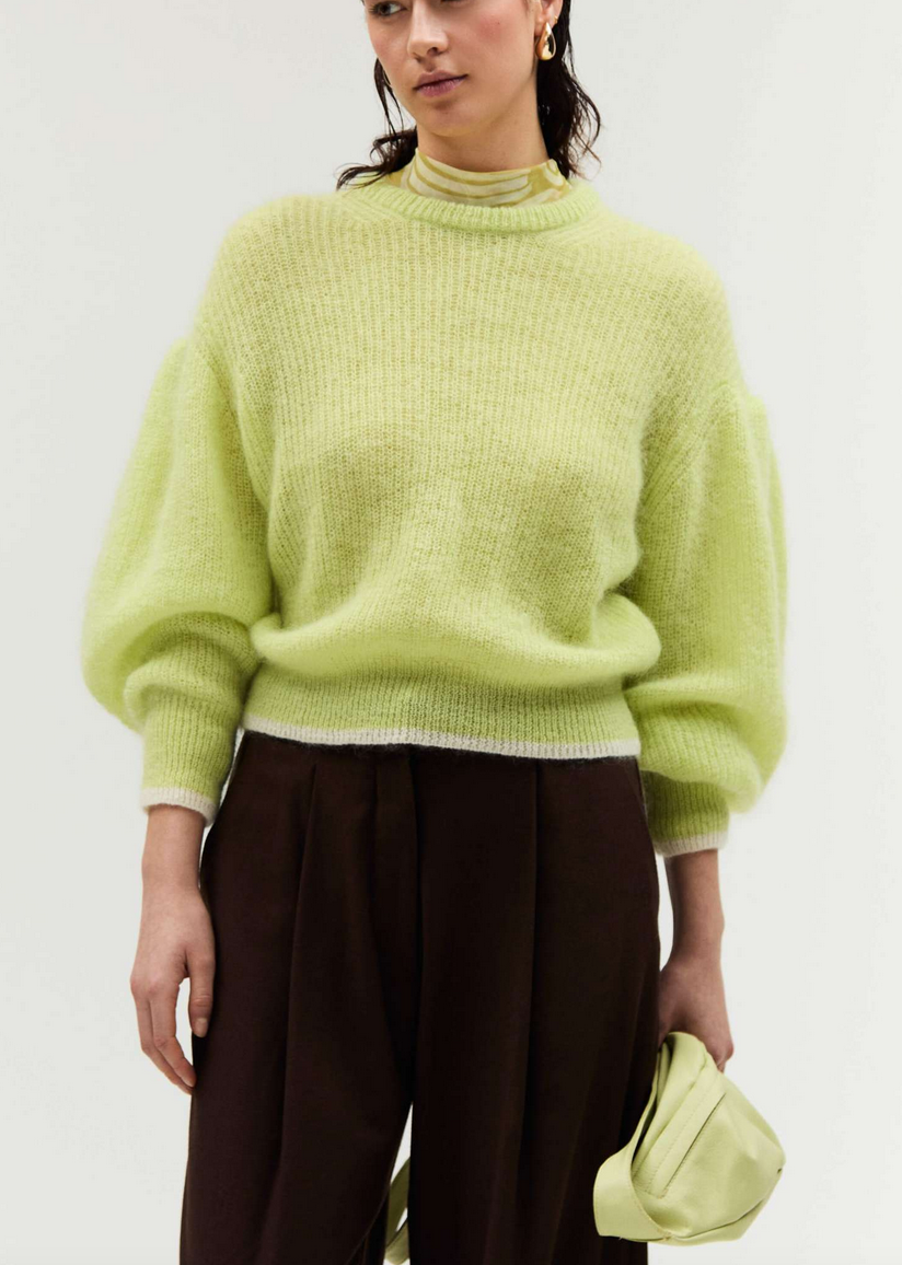 myla knit light moss