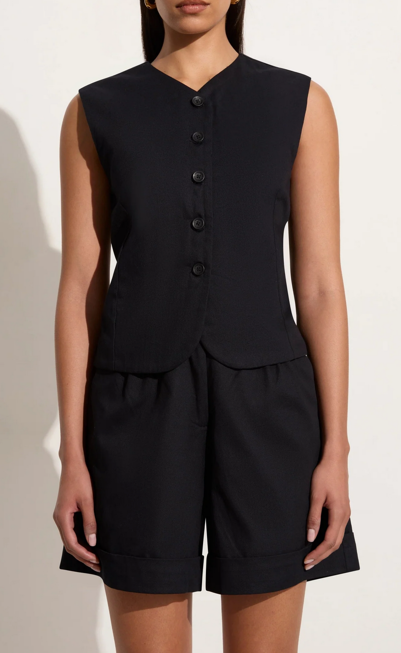 Delfina vest black