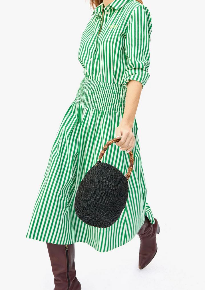 Pot de miel w/ bamboo handle black