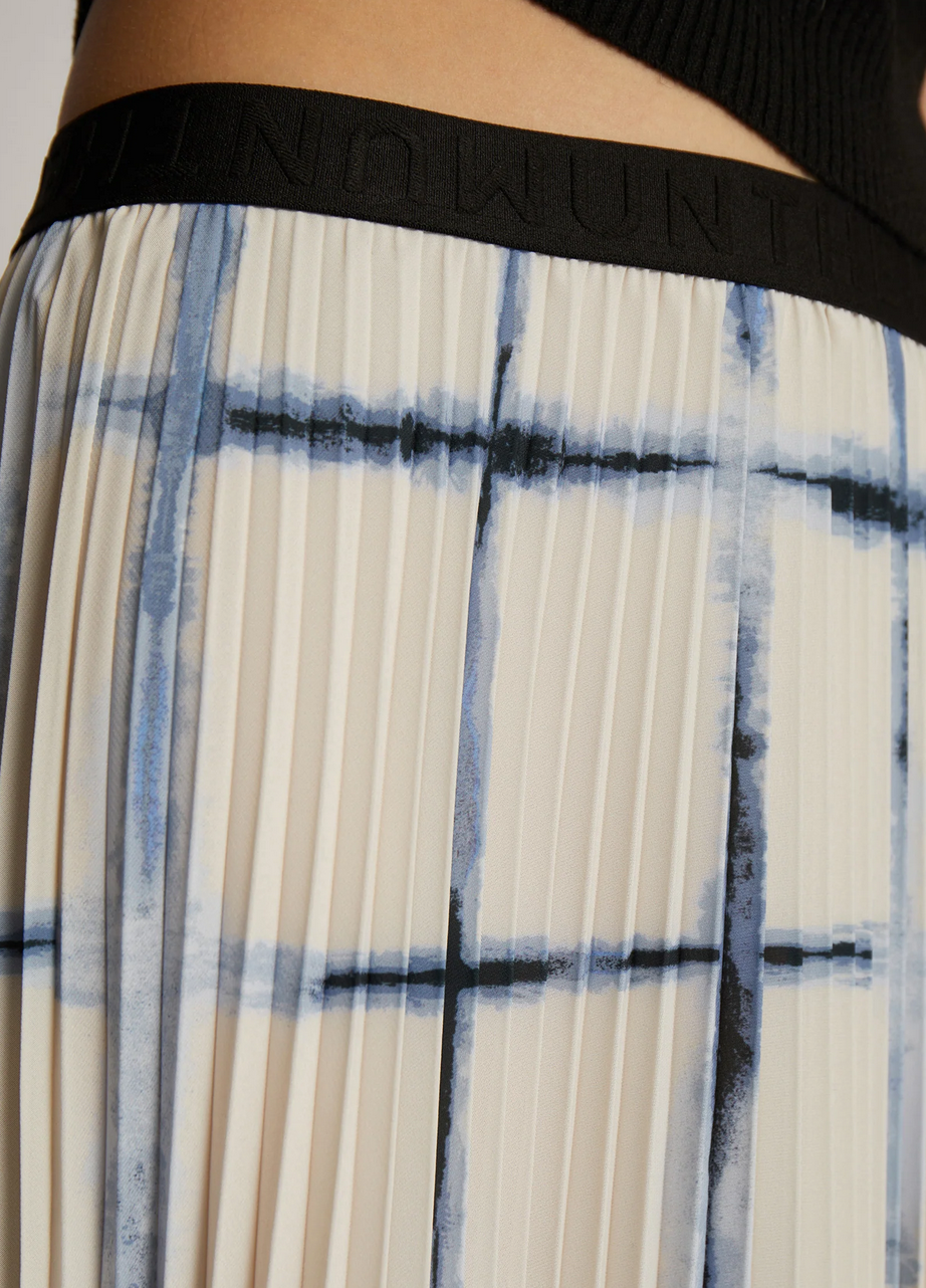 Charming skirt in indigo