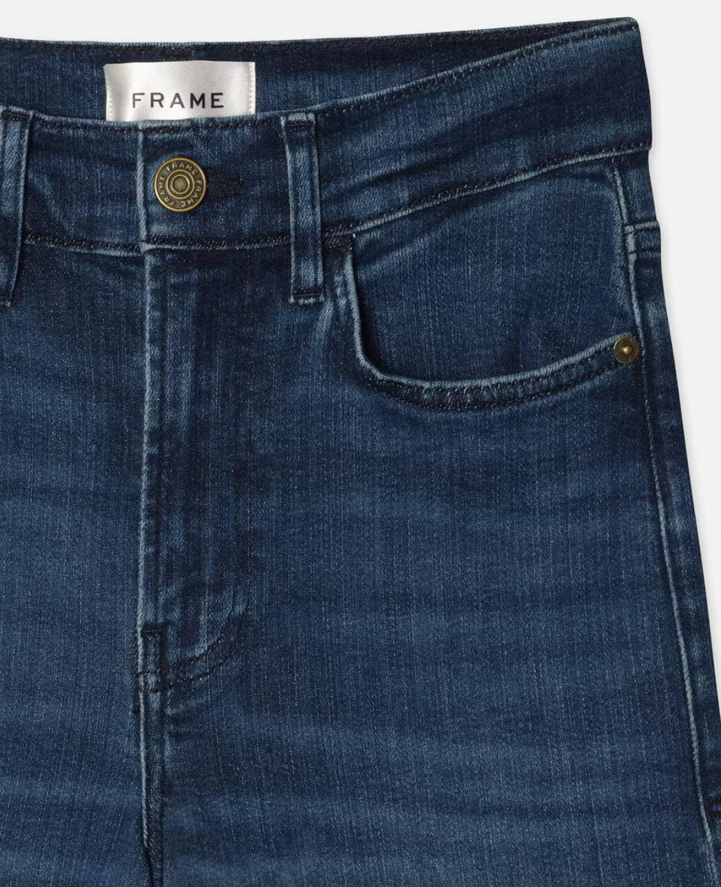 le palazzo crop raw fray in calvin