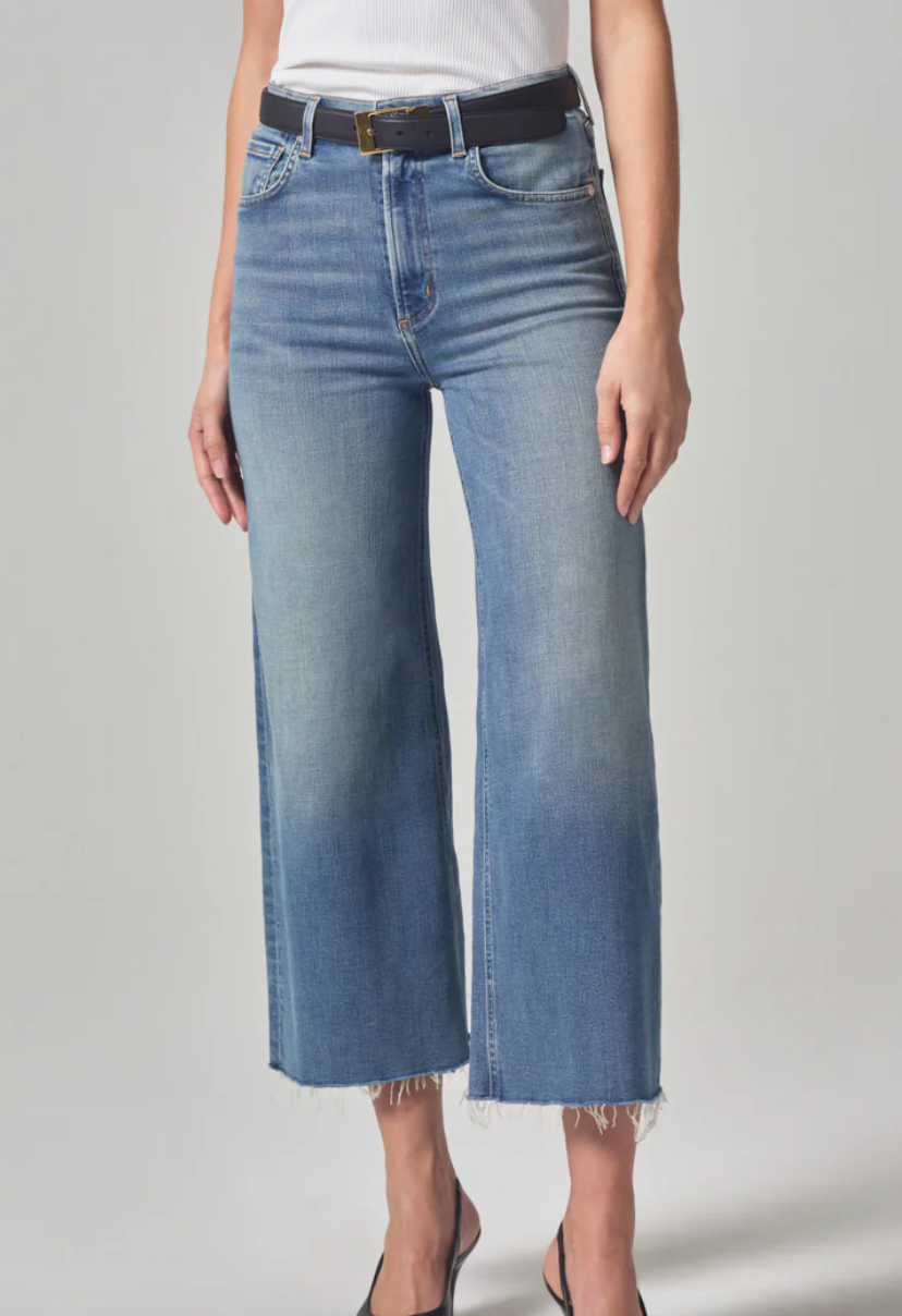 Lyra wide leg crop in abliss