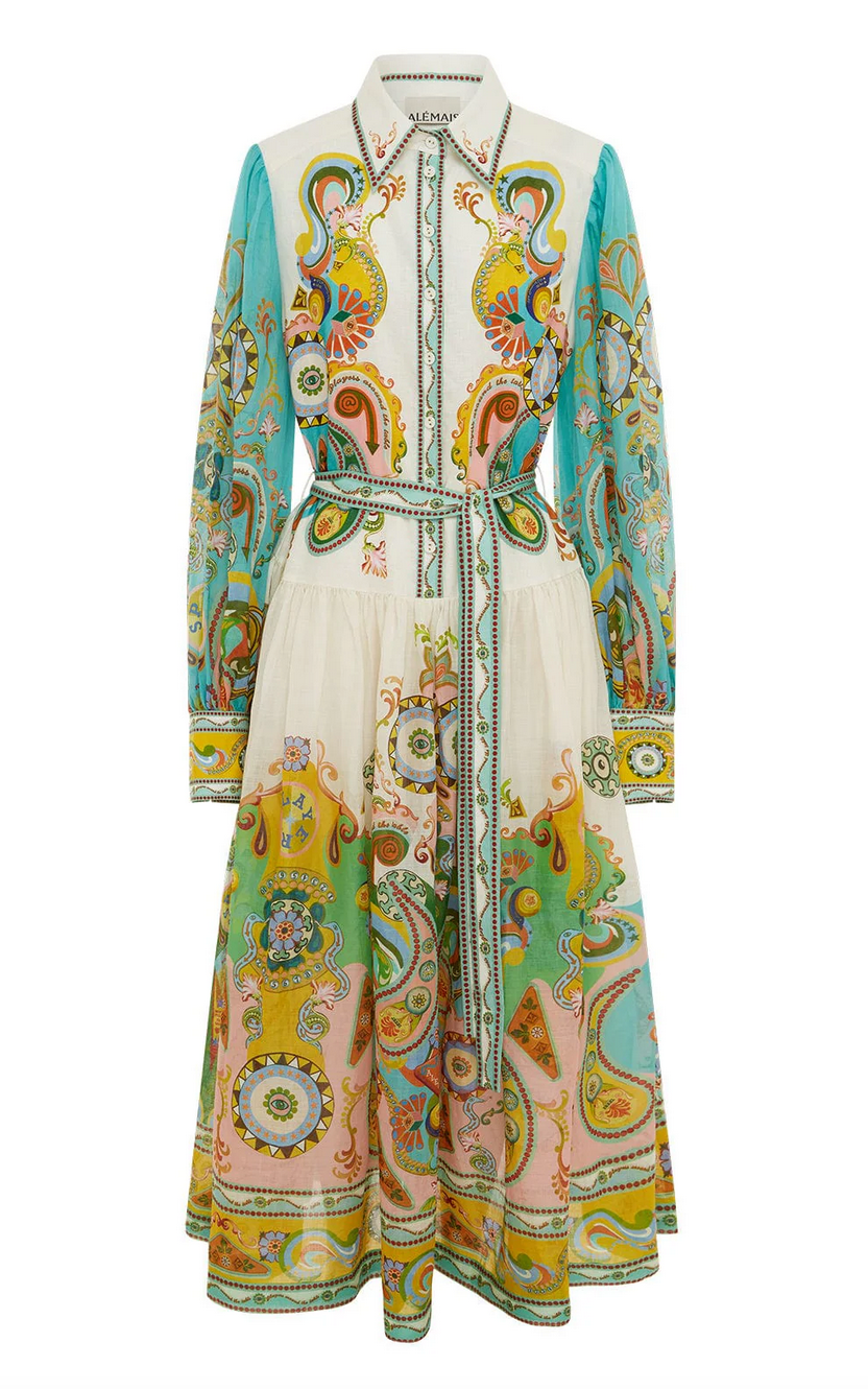 Pinball shirtdress multi