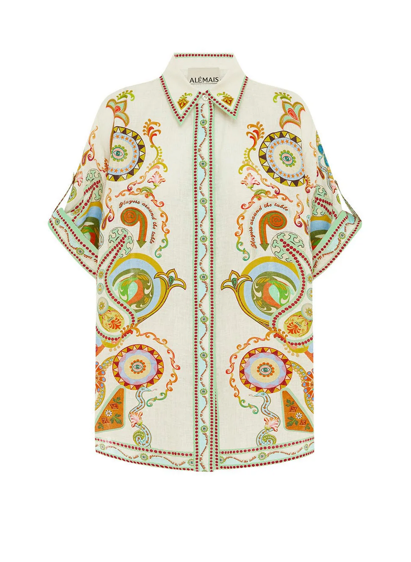 pinball linen shirt
