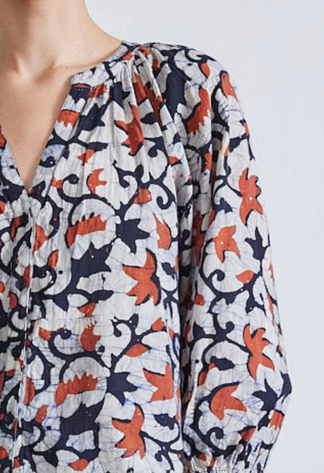 mitte top la vid batik spice