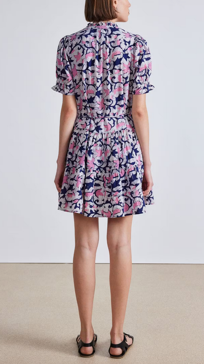 Las alturas mini dress la vid batik rosa