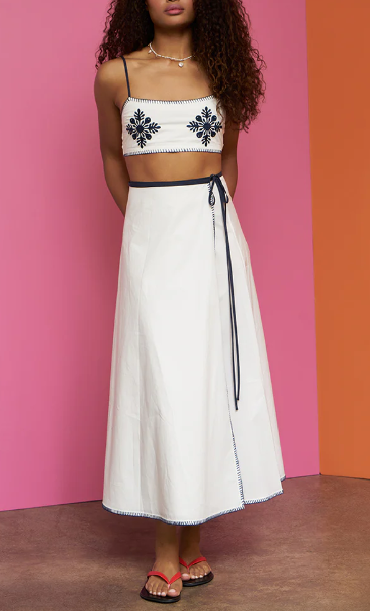 tacci skirt medallion