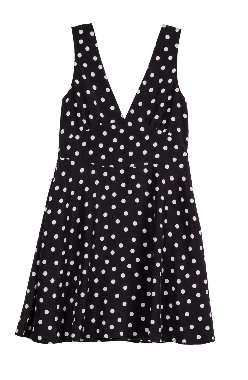 Manolo dress polka dot