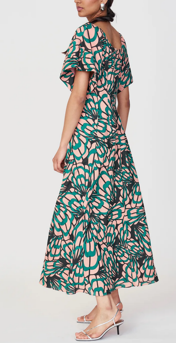 Wailea dress in paradise shell