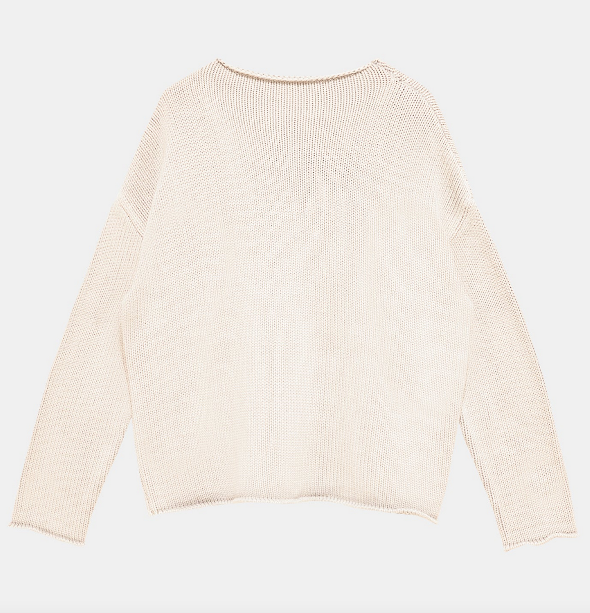 Lamis cotton sweater off white