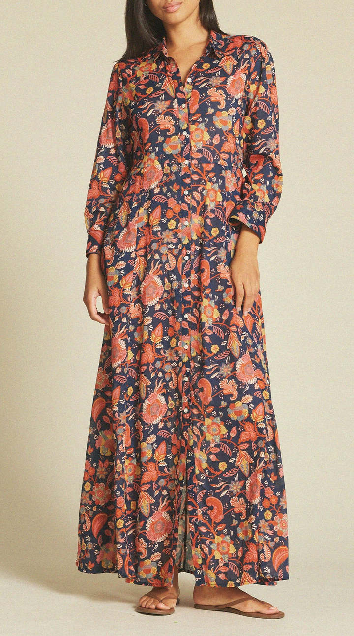 Eliot dress paisley shore