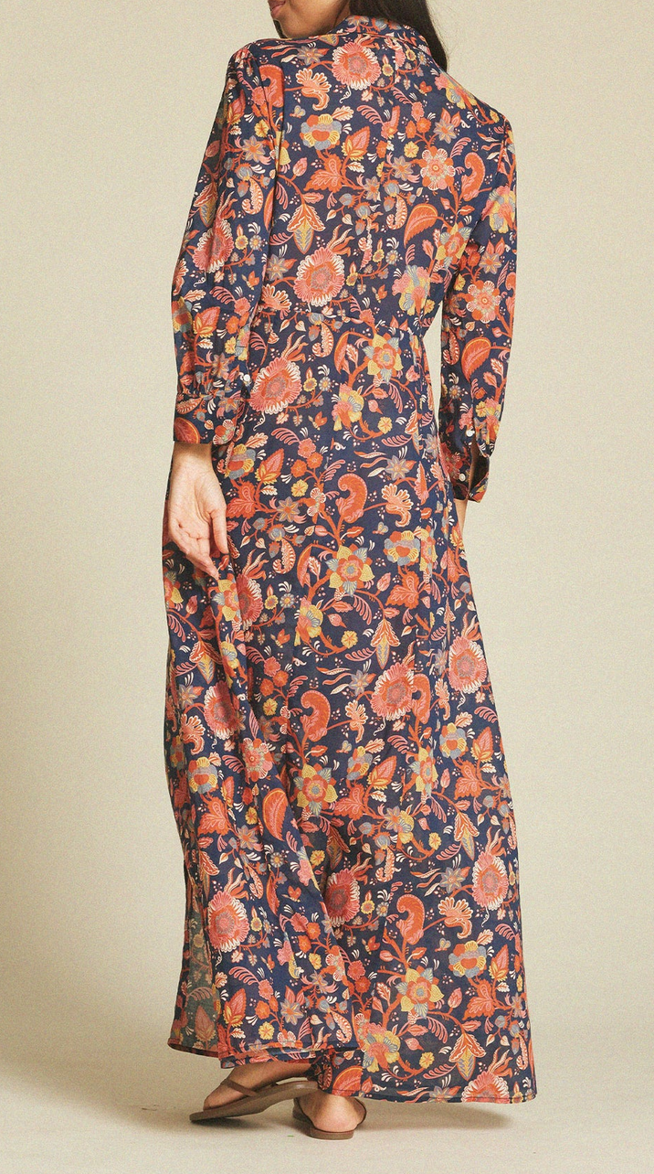 Eliot dress paisley shore