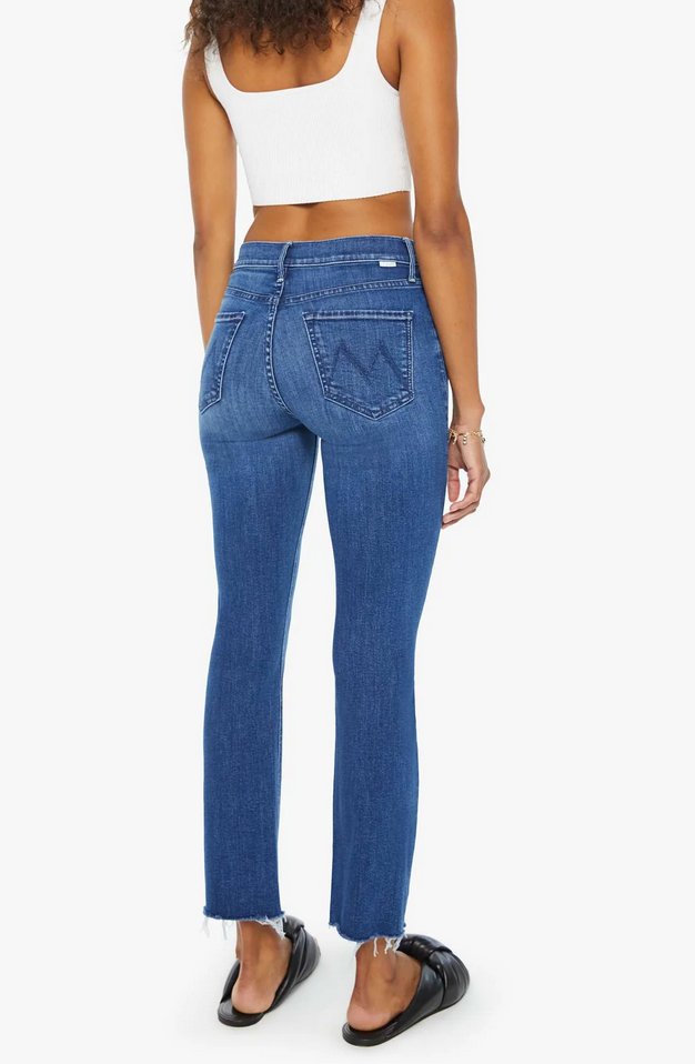 the mid rise dazzler ankle fray nothing between us