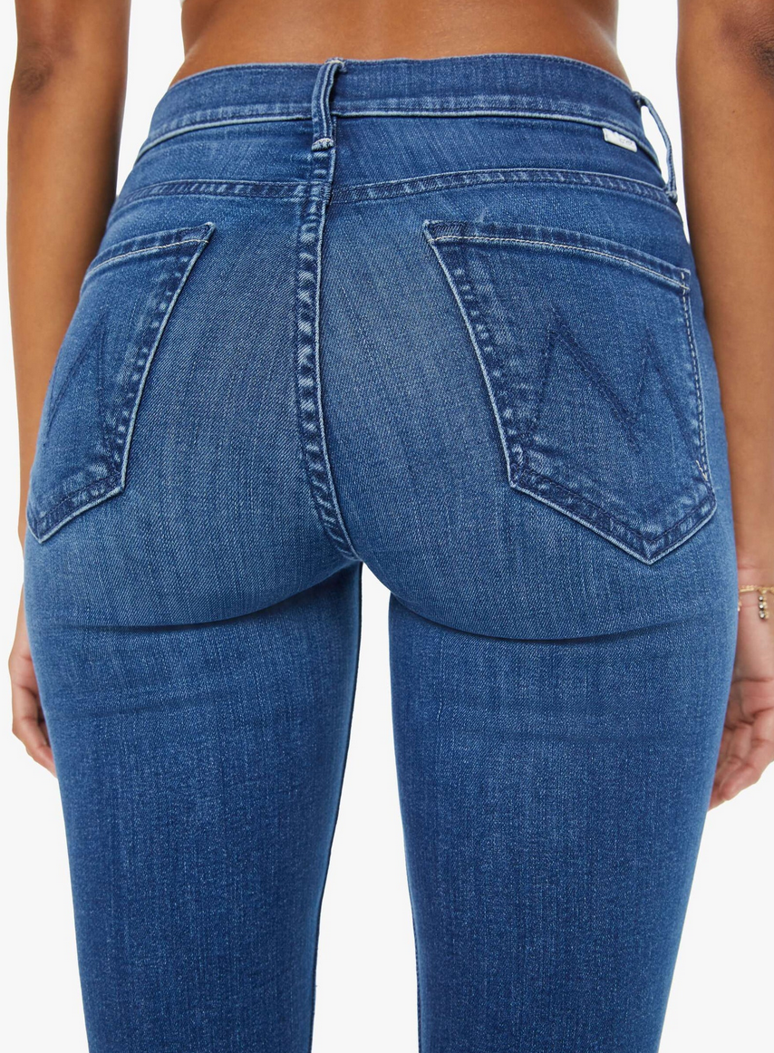 the mid rise dazzler ankle fray nothing between us