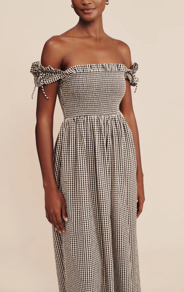 Mira dress gingham