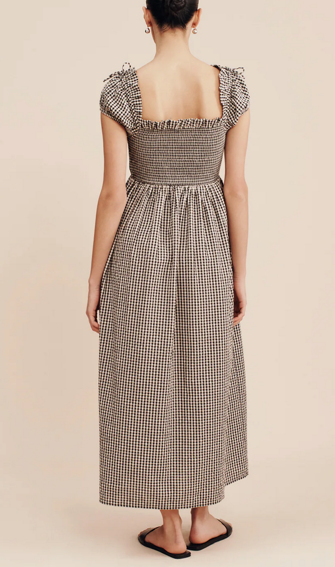 Mira dress gingham