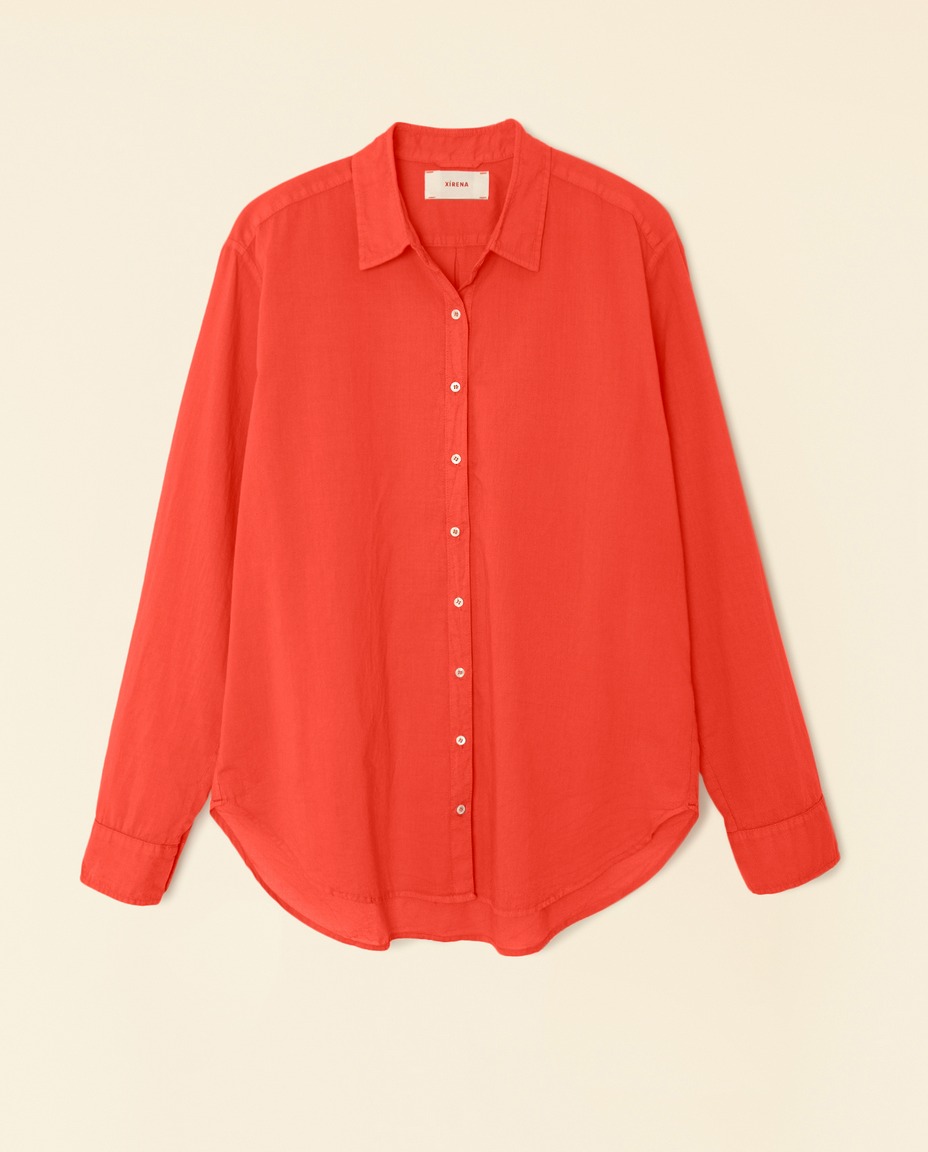 orange sunset beau shirt