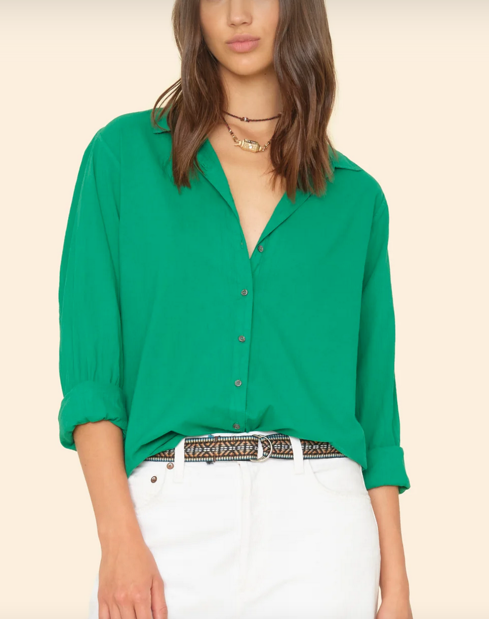 sea green beau shirt