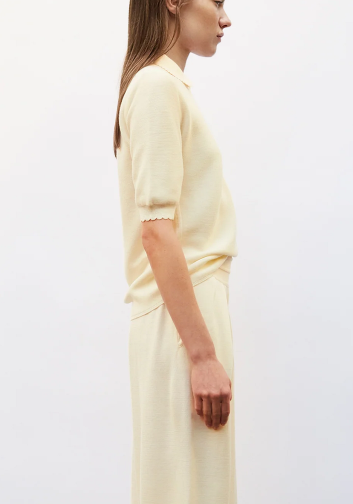 Andrieu little short sleeve polo shirt naturel