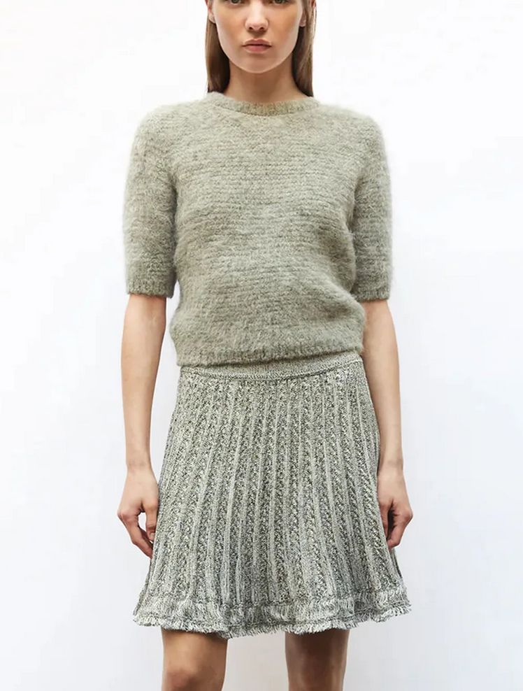 Boat comfy knit top nuage grey