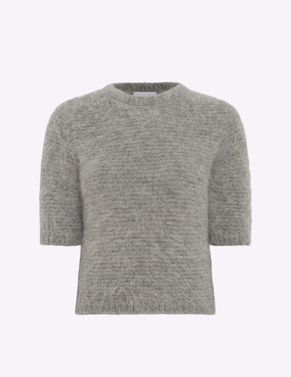 Boat comfy knit top nuage grey