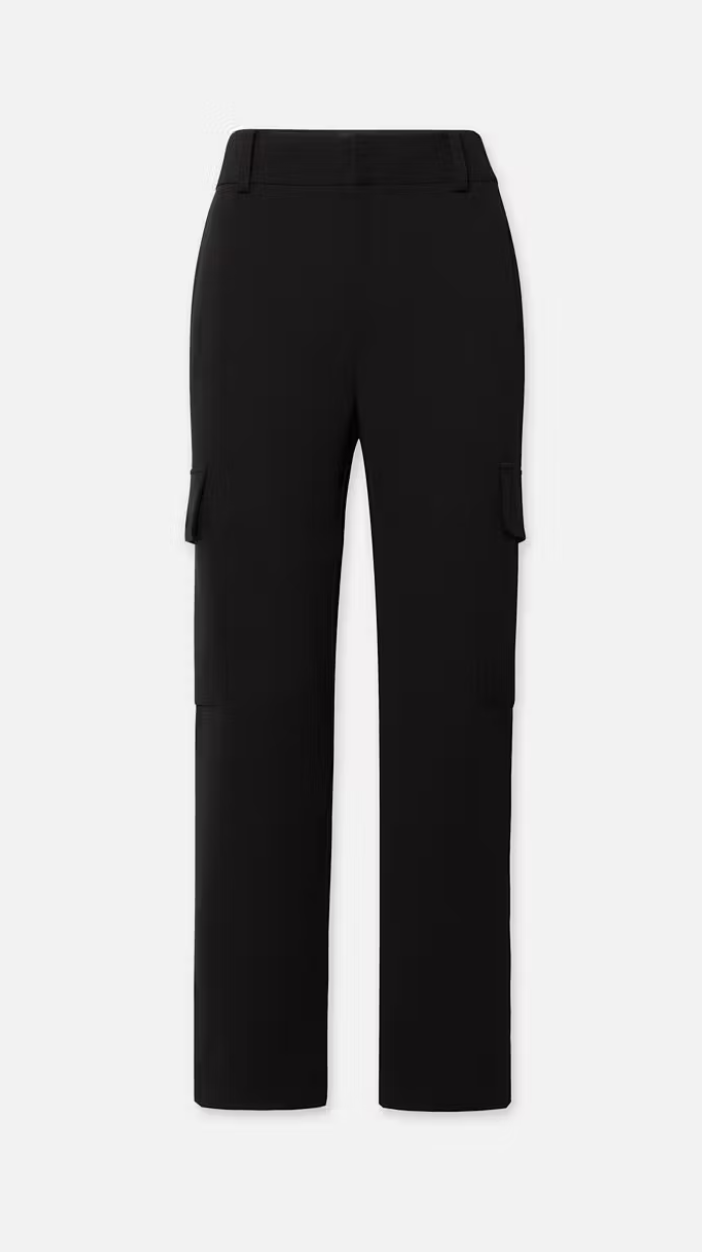 Cargo trouser in black