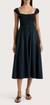 Lene midi dress navy