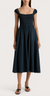 Lene midi dress navy