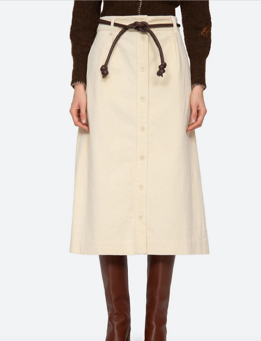 Carine skirt cream