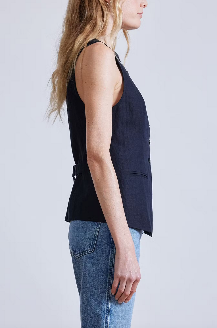 marca tunic vest black