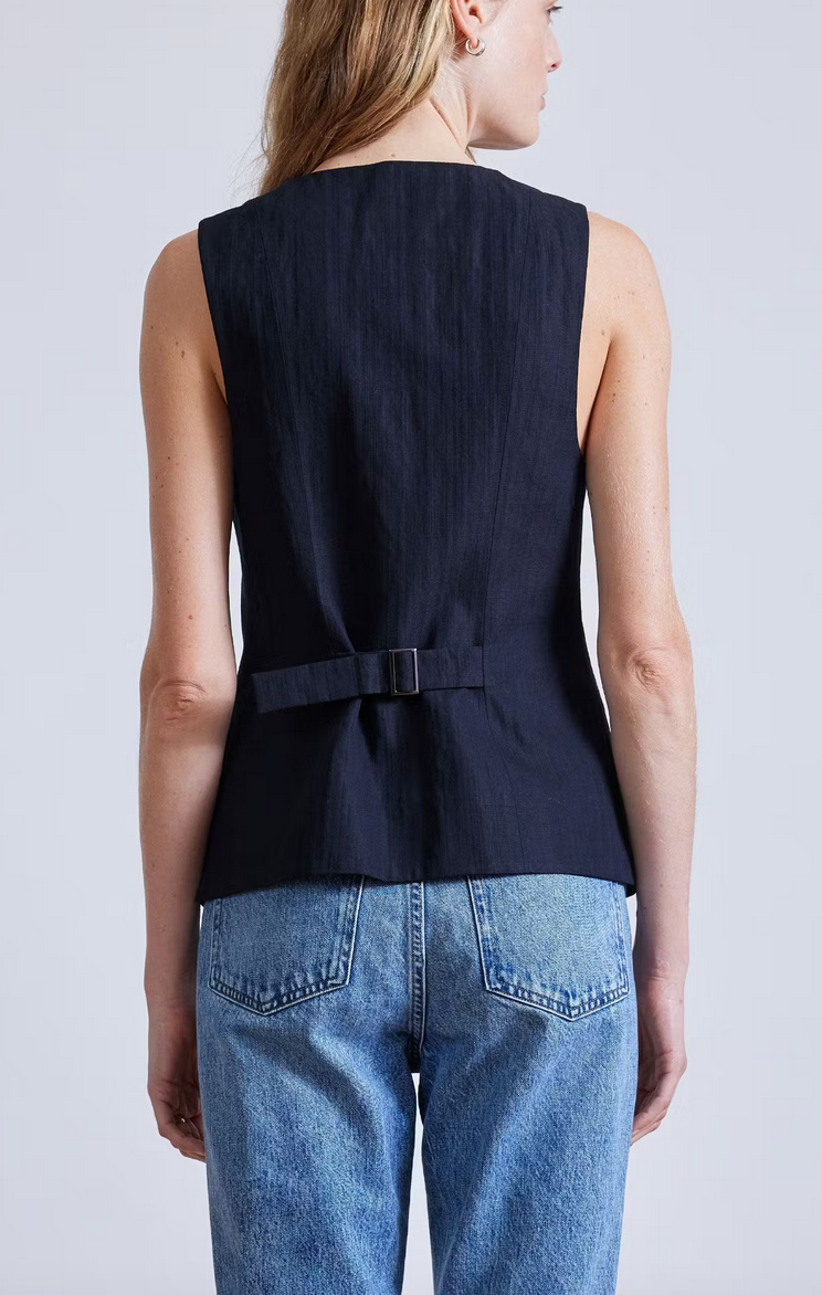 marca tunic vest black