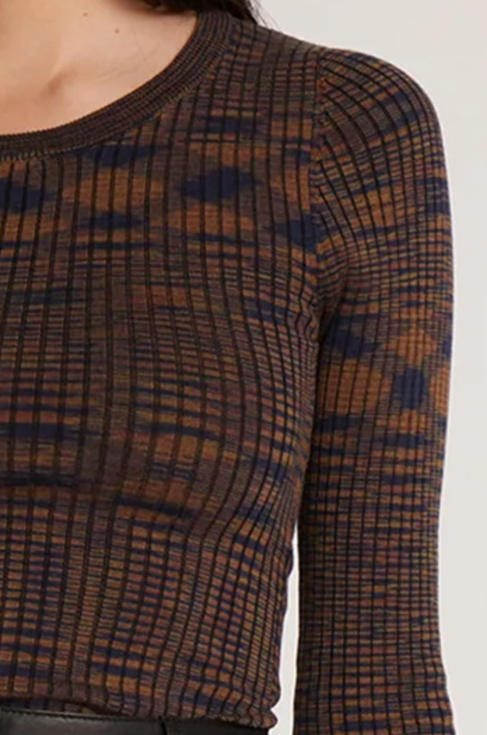 tassi knit top mocca