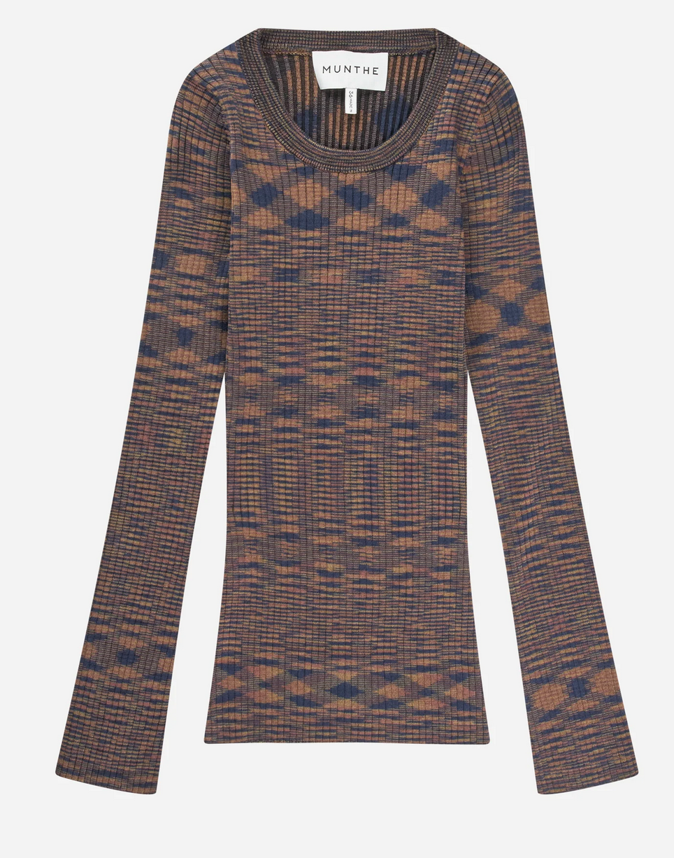 tassi knit top mocca