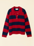 Red blue Benton sweater