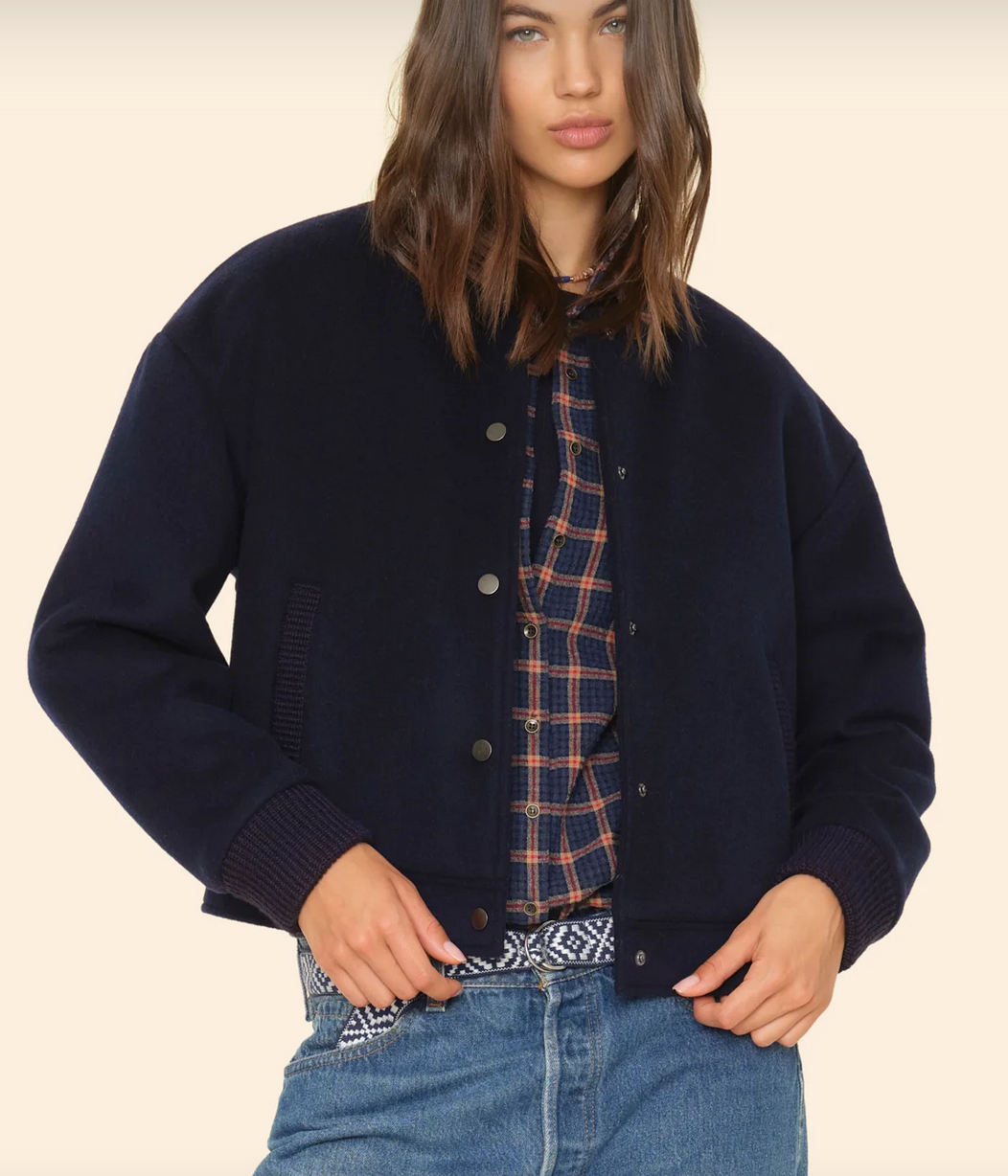 dark navy braidy jacket