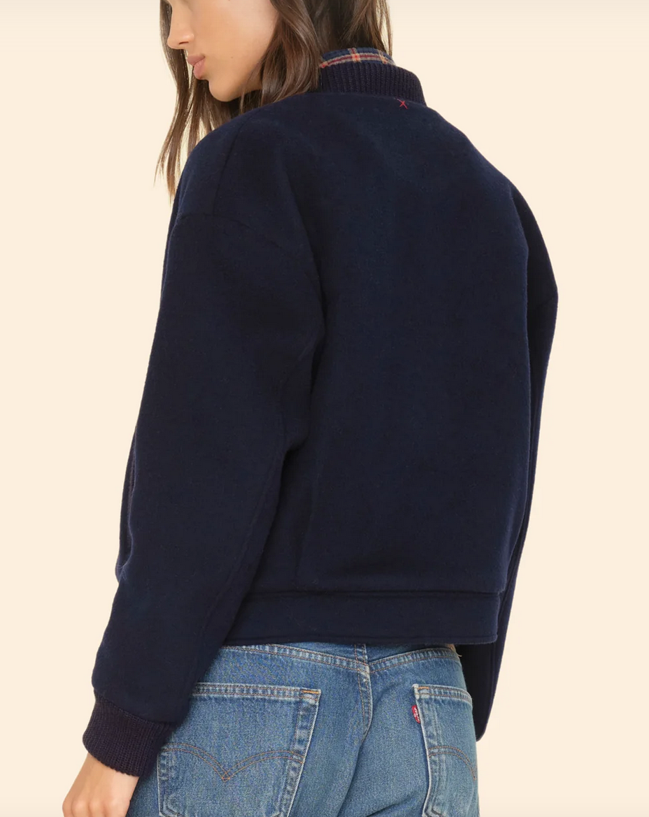 dark navy braidy jacket