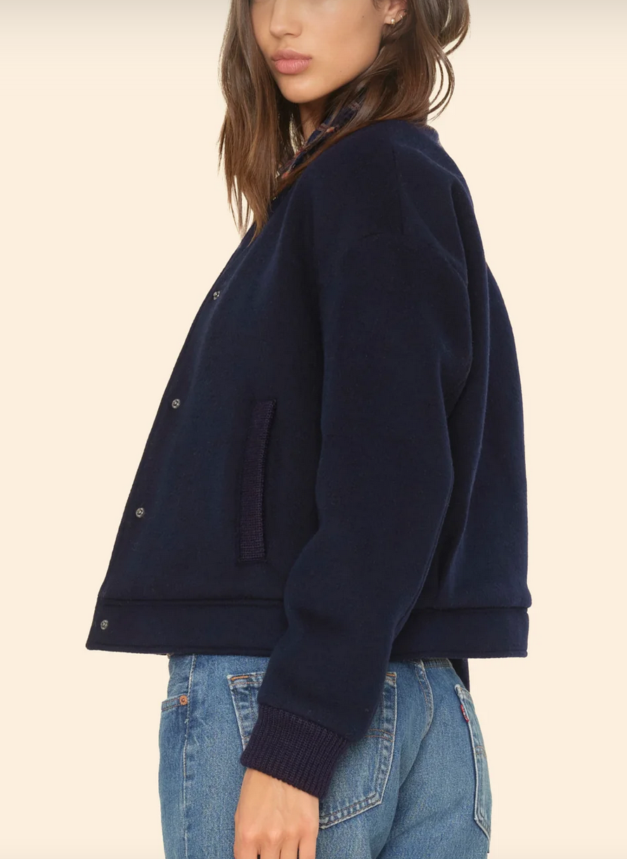 dark navy braidy jacket