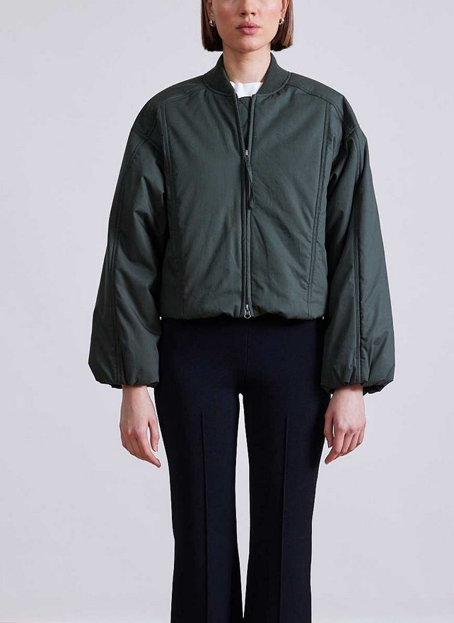 esteria bomber loden green