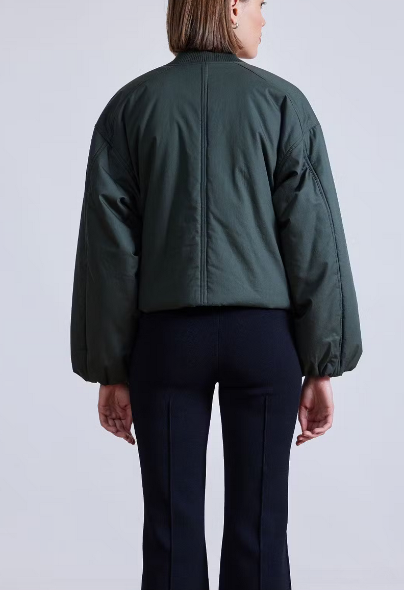 esteria bomber loden green