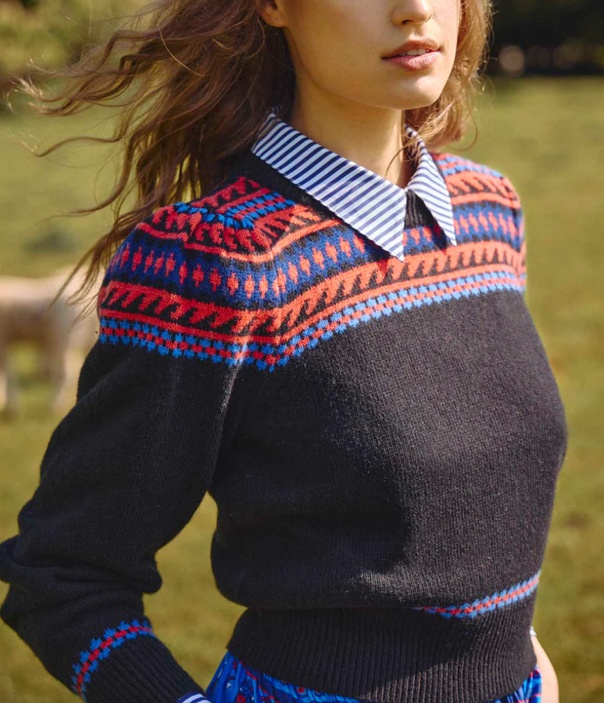 Jackie sweater highgrove fairisle