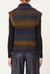 Dilda knit vest petrol