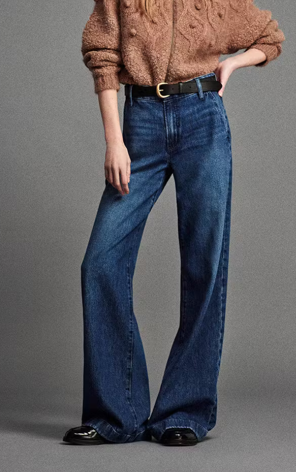 The tailored denim trouser in monday