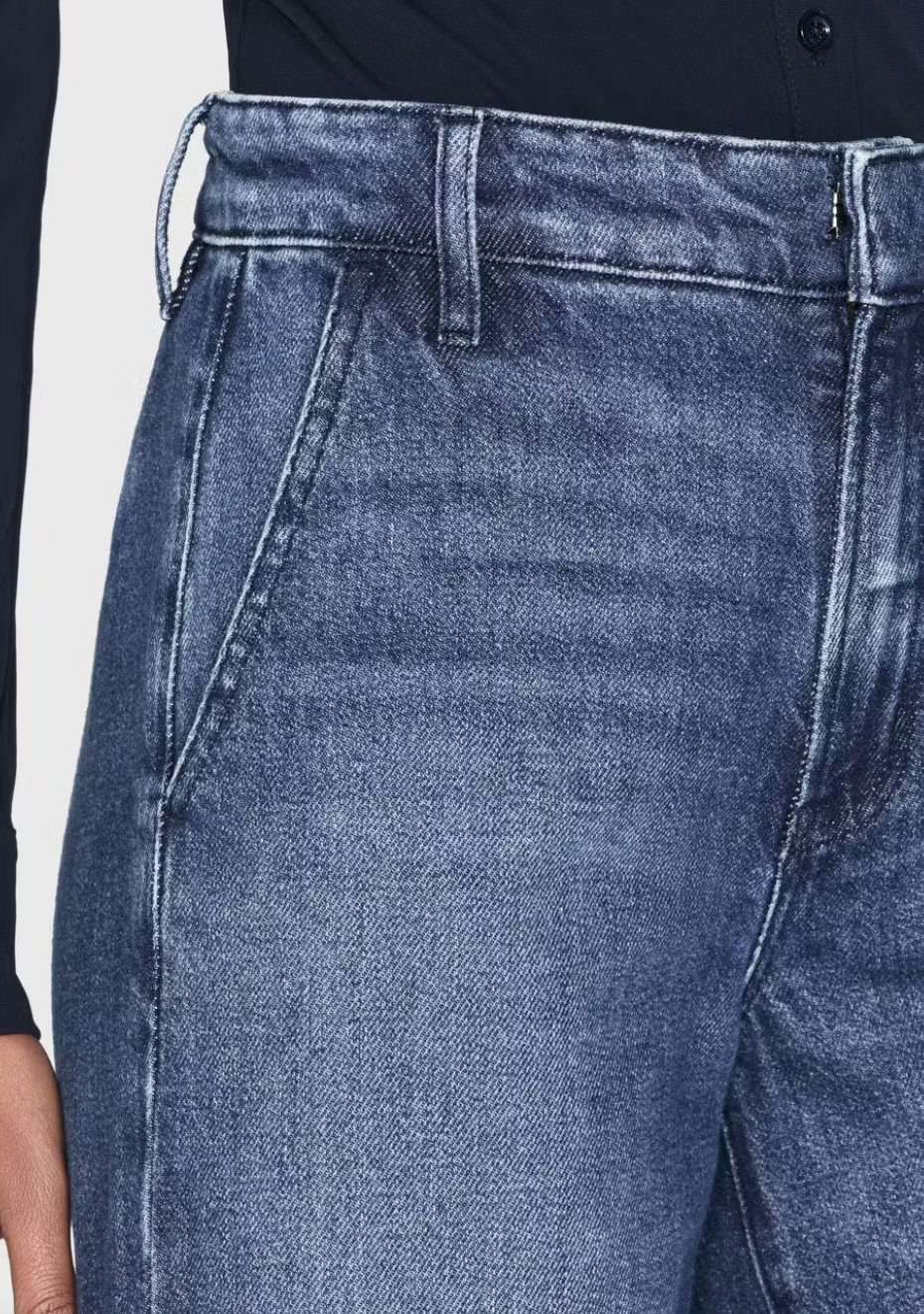 The tailored denim trouser in monday