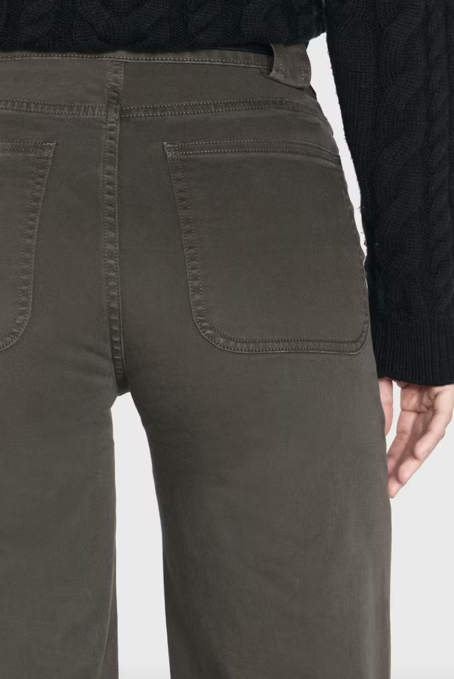 Modern pocket pant in rich military