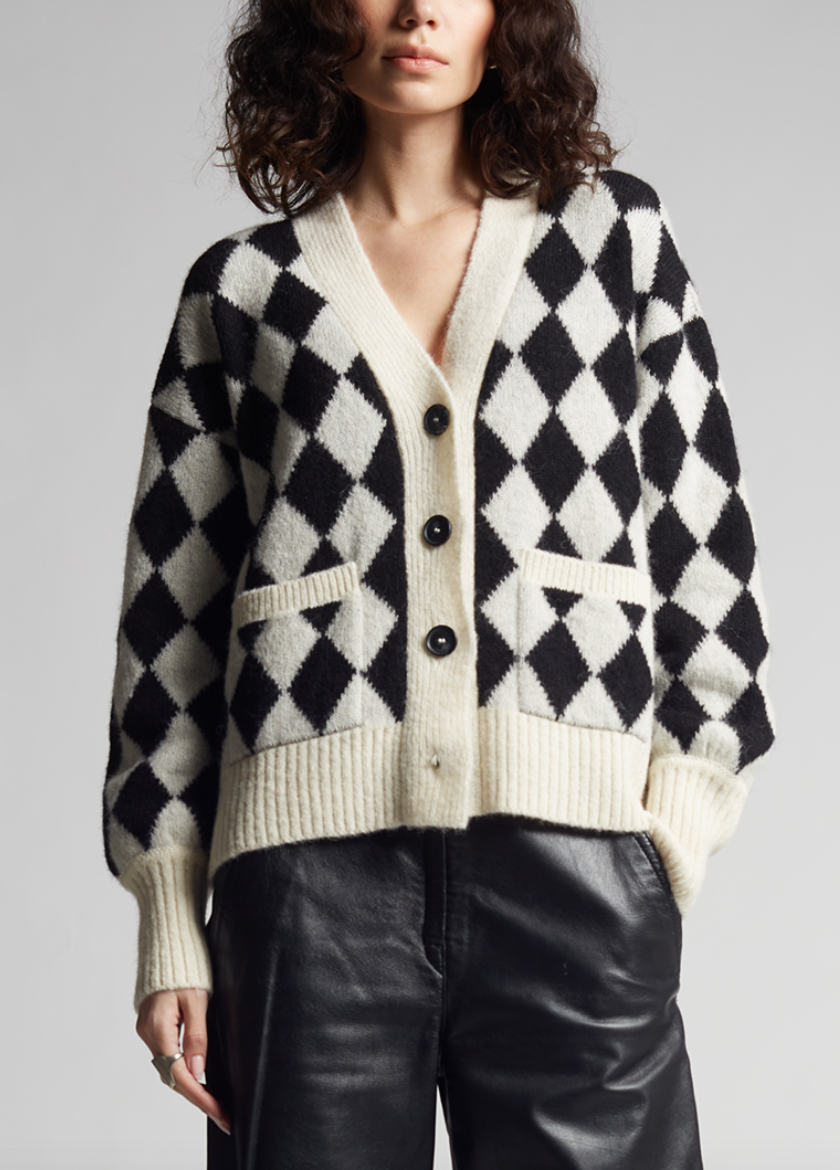 charly cardi ivory/ black