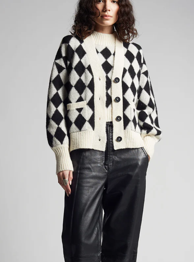 charly cardi ivory/ black